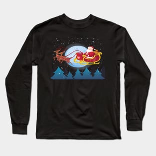 Santa Long Sleeve T-Shirt